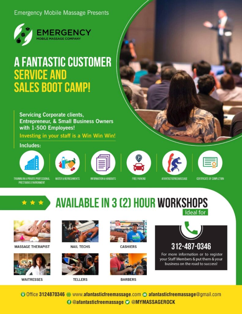 customer service and sales boot camp