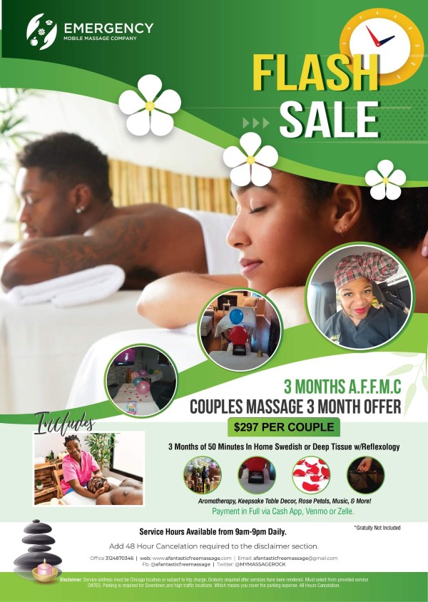 Massage Flash Sale