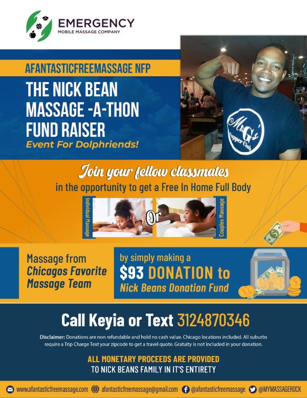 Nick Bean Massage a thon