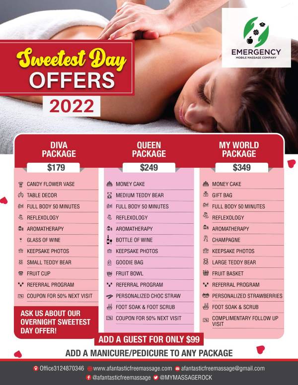 Sweetest Day 2022 offer